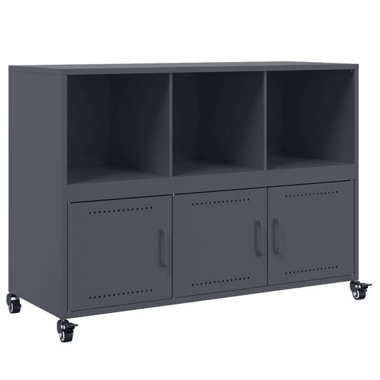 Sideboard Anthracite 100.5x39x72 cm Steel