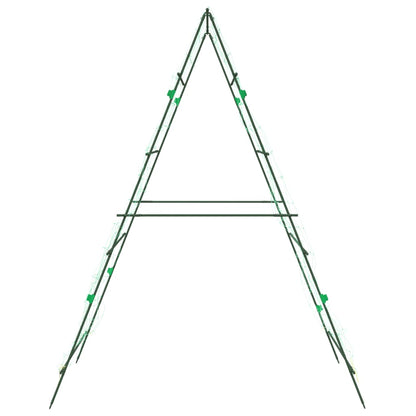 Garden Trellis for Climbing Plants A-Frame 99x90x175.5 cm Steel
