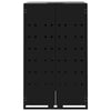 Wheelie Bin Storage for Single Bin Black 69x79x117 cm Steel