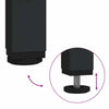 Bedside Cabinet Black 40x40x55 cm Engineered Wood