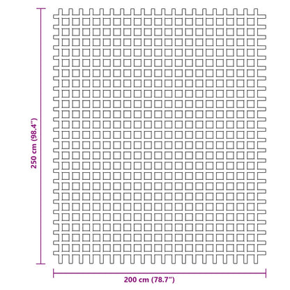 Tent Carpet Anthracite 2.5x2 m