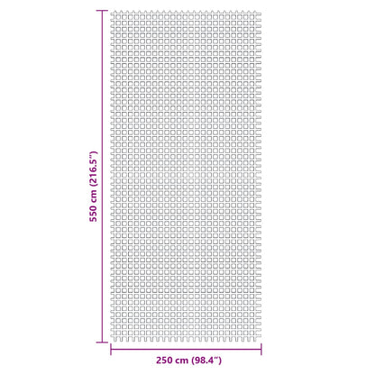Tent Carpet Anthracite 5.5x2.5 m