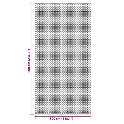 Tent Carpet Anthracite 6x3 m