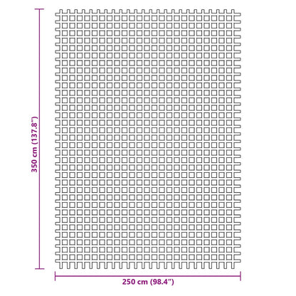 Tent Carpet Blue 3.5x2.5 m