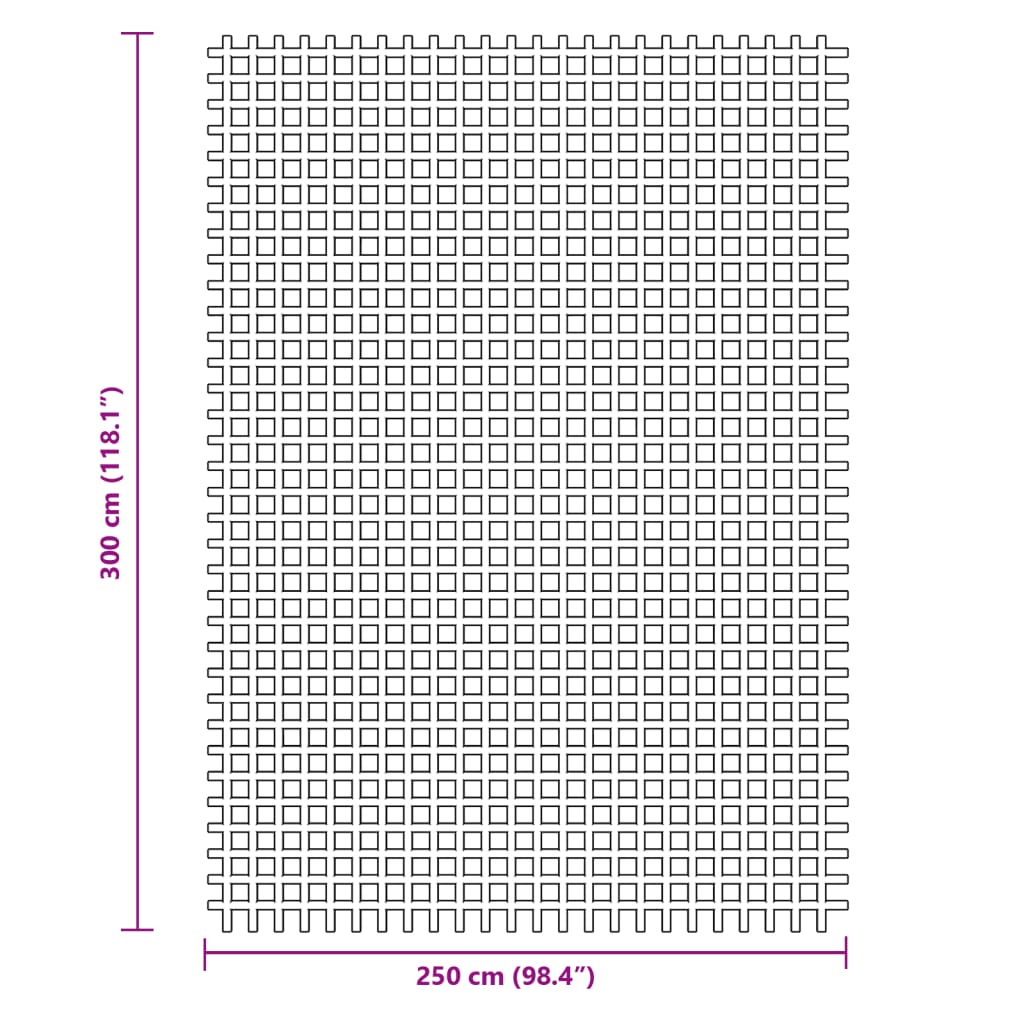 Tent Carpet Green 3x2.5 m