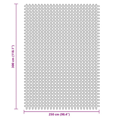 Tent Carpet Green 3x2.5 m