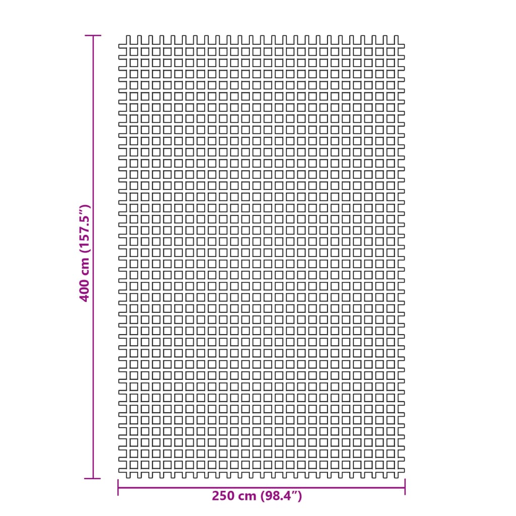 Tent Carpet Green 4x2.5 m
