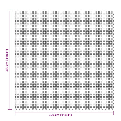 Tent Carpet Green 3x3 m