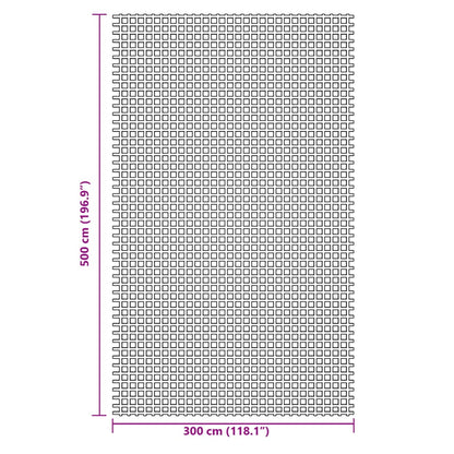 Tent Carpet Green 5x3 m