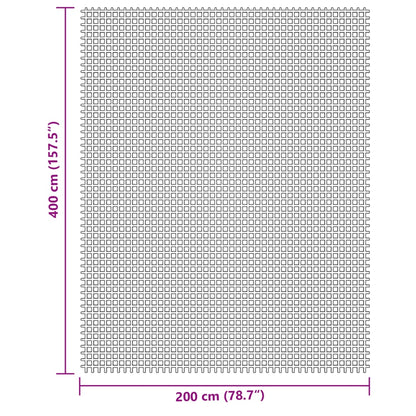 Tent Carpet Cream 4x2 m