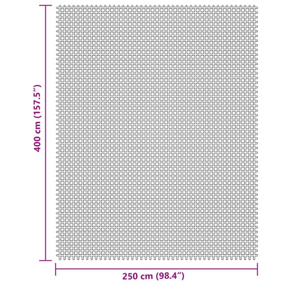 Tent Carpet Cream 4x2.5 m