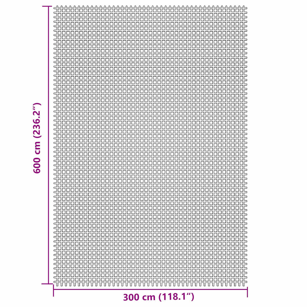 Tent Carpet Cream 6x3 m