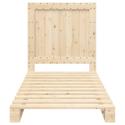 Bed Frame | Natural Pine | Solid Pinewood | Single size | Durable