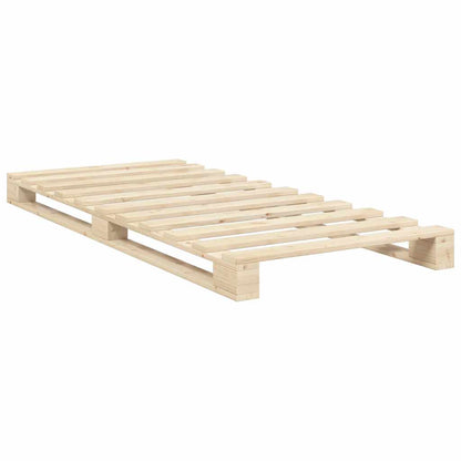 Bed Frame | Natural Wood | Solid pinewood | Single | Durable | Bed Frame