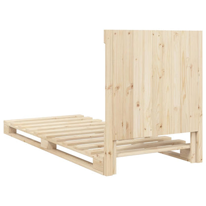 Bed Frame | Natural Wood | Solid pinewood | Single | Durable | Bed Frame