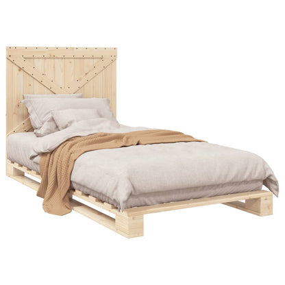 Bed Frame | Natural Pine | Solid pine wood | Single | Durable | Bed Frame