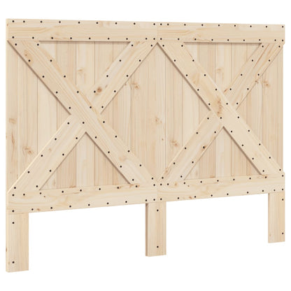 Bed Frame | Grey | Solid pine wood | Double |  Durable  | Bed Frame