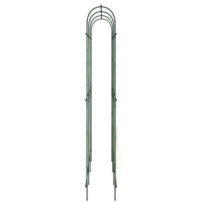 Garden Trellises for Climbing Plants 2 pcs U-Shape Steel