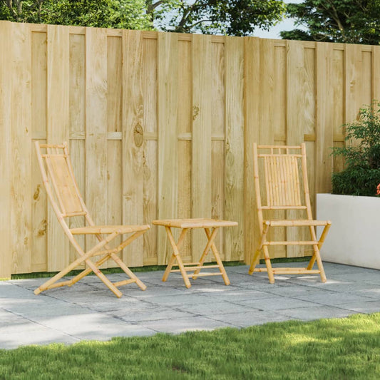 Folding Chairs 2 pcs 46x66x99 cm Bamboo