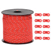 Tent Guy Rope with Reflective Strips and Spanners 50 m 4 mm