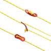 Tent Guy Rope with Reflective Strips and Spanners 50 m 4 mm