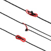Tent Guy Rope with Reflective Strips and Spanners 50 m 5 mm