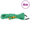 Tent Guy Ropes with Spanners Reflective 8 pcs 4 m 4 mm