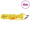 Tent Guy Ropes with Spanners Reflective 8 pcs 4 m 4 mm