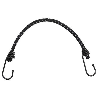 Bungee Cords with Reflective Strips and Hooks 25 pcs 46 cm