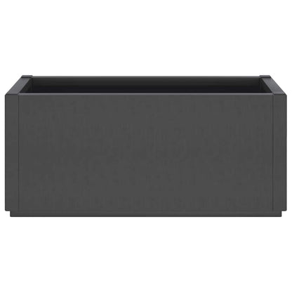 Garden Planter Dark Grey 80x36x35 cm PP