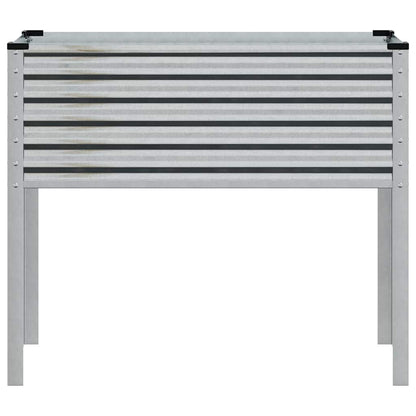 Garden Planter 100x45x90 cm Galvanised Steel