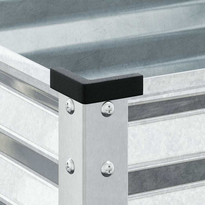 Garden Planter 100x45x90 cm Galvanised Steel