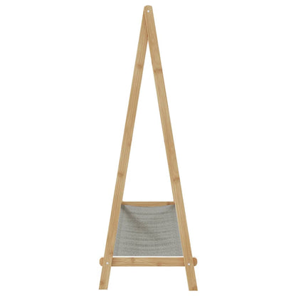 Clothes Rack with Shelves 41.7"x13.4"x40.2" Bamboo
