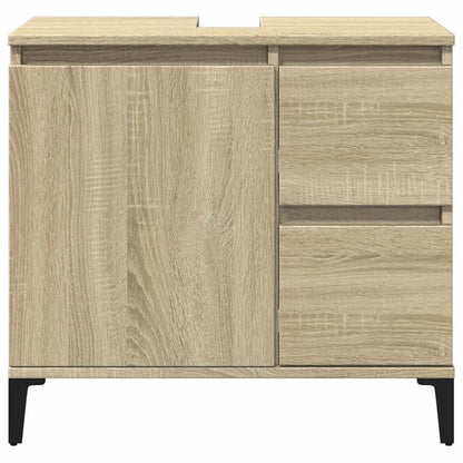 Bathroom Cabinet | Sonoma oak | Engineered wood, metal | Medium