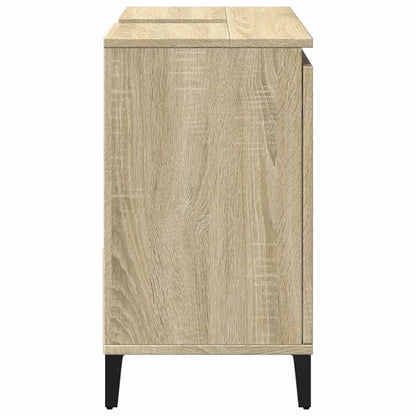 Bathroom Cabinet | Sonoma oak | Engineered wood, metal | Medium