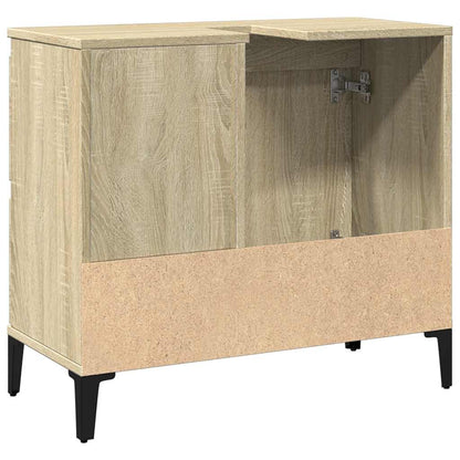 Bathroom Cabinet | Sonoma oak | Engineered wood, metal | Medium
