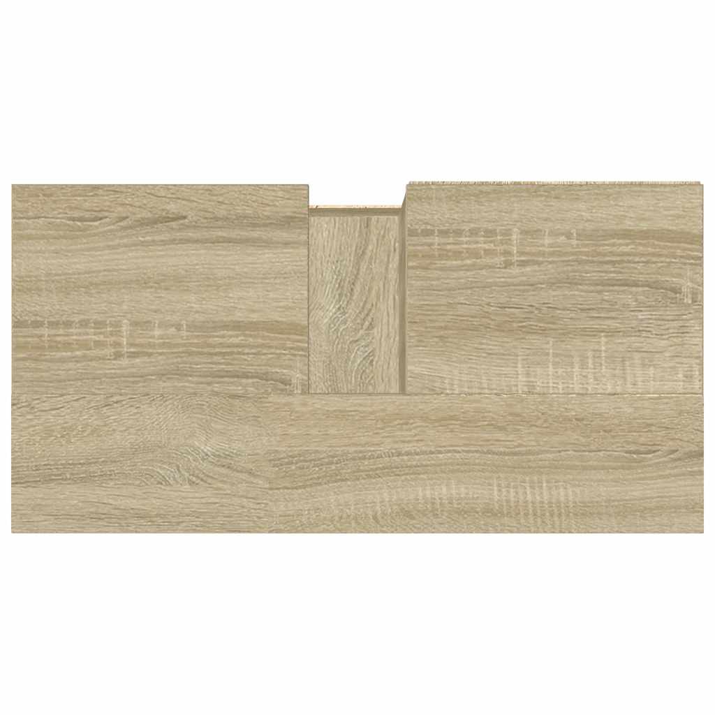 Bathroom Cabinet | Sonoma oak | Engineered wood, metal | Medium