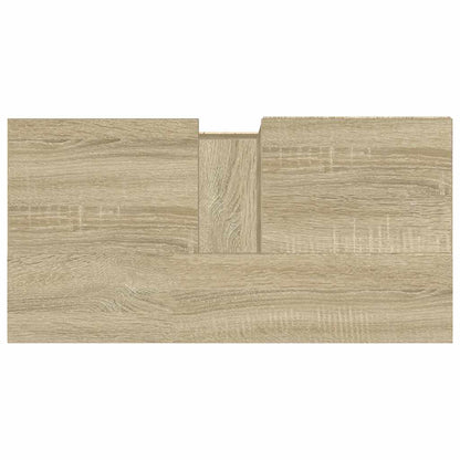 Bathroom Cabinet | Sonoma oak | Engineered wood, metal | Medium