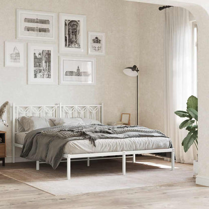 Metal Replace Headboard White 150 cm