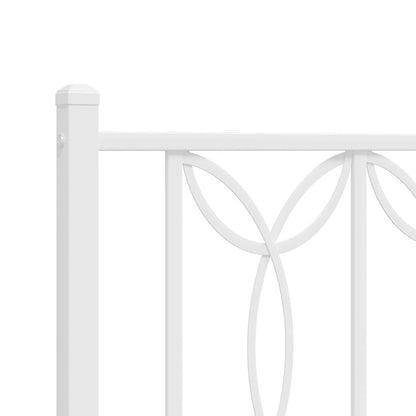Metal Replace Headboard White 150 cm