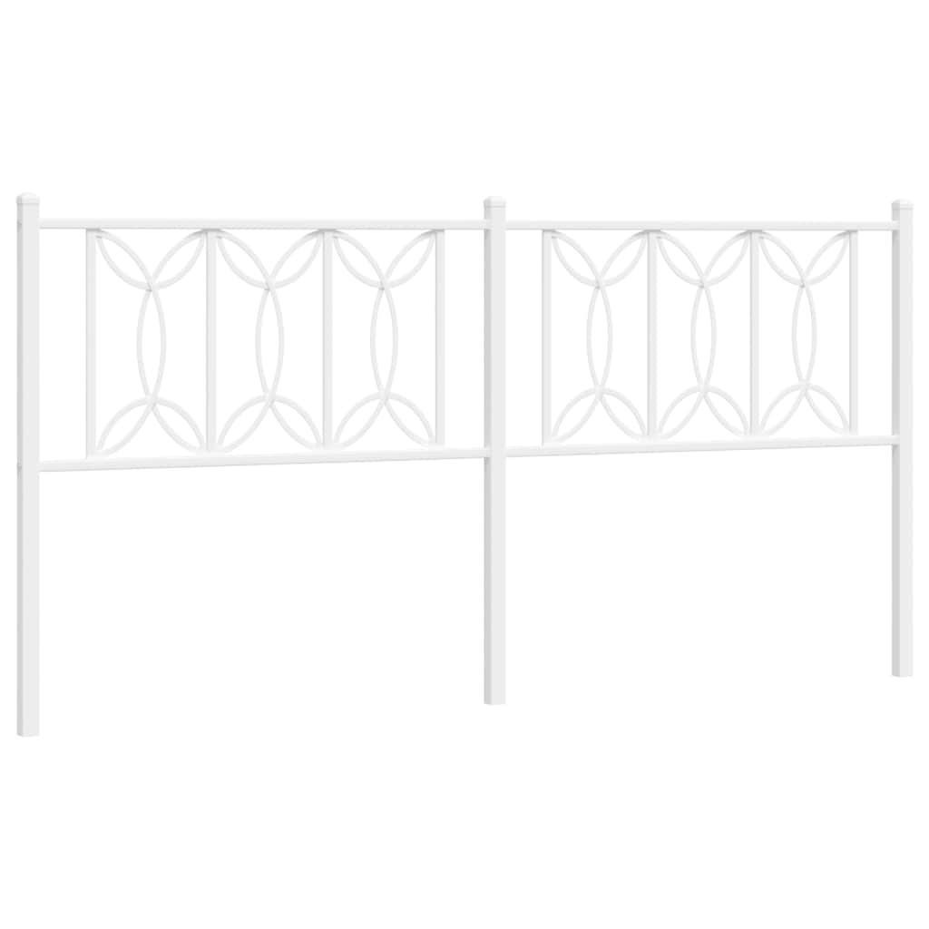 Metal Replace Headboard White 180 cm