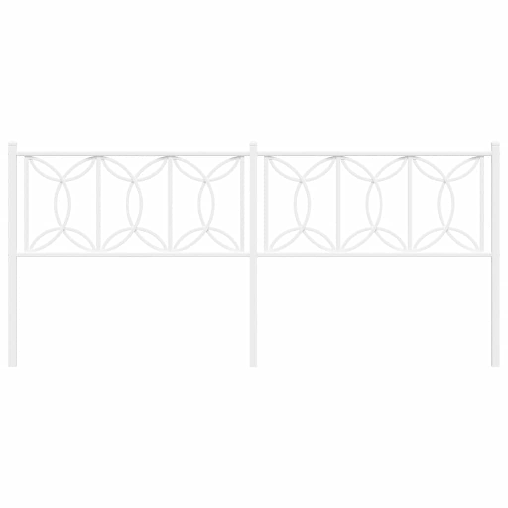Metal Replace Headboard White 200 cm