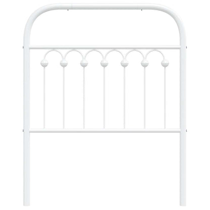 Metal Replace Headboard White 75 cm