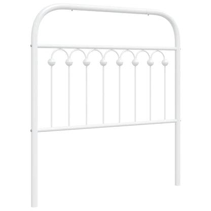 Metal Replace Headboard White 90 cm