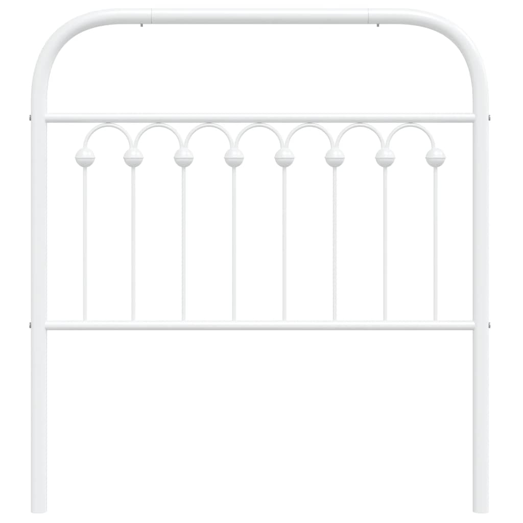 Metal Replace Headboard White 90 cm