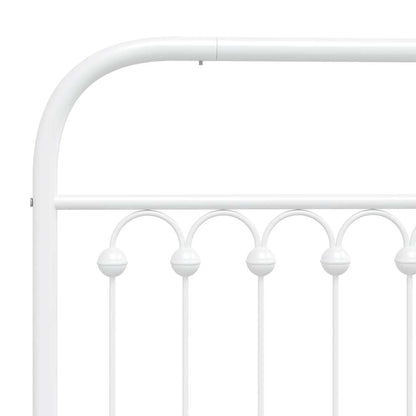 Metal Replace Headboard White 90 cm