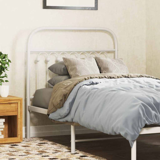 Metal Replace Headboard White 90 cm