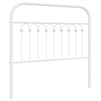 Metal Replace Headboard White 100 cm