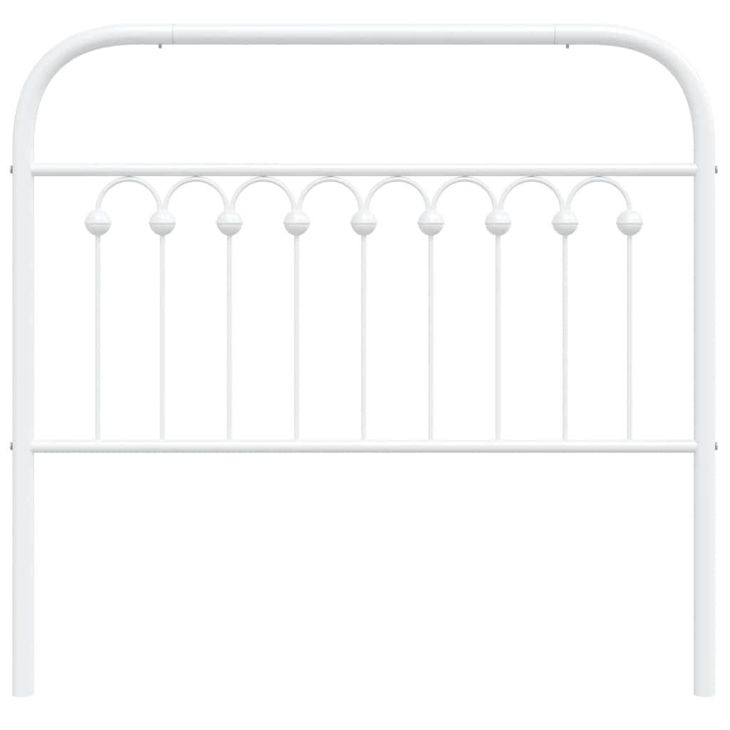 Metal Replace Headboard White 100 cm