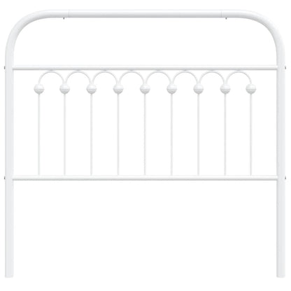 Metal Replace Headboard White 100 cm